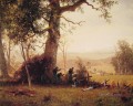 Guerra de guerrillas Albert Bierstadt